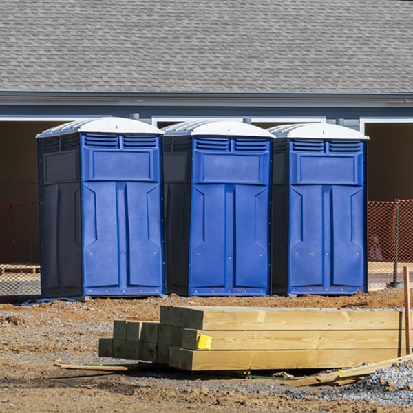 do you offer hand sanitizer dispensers inside the portable restrooms in Moxee WA